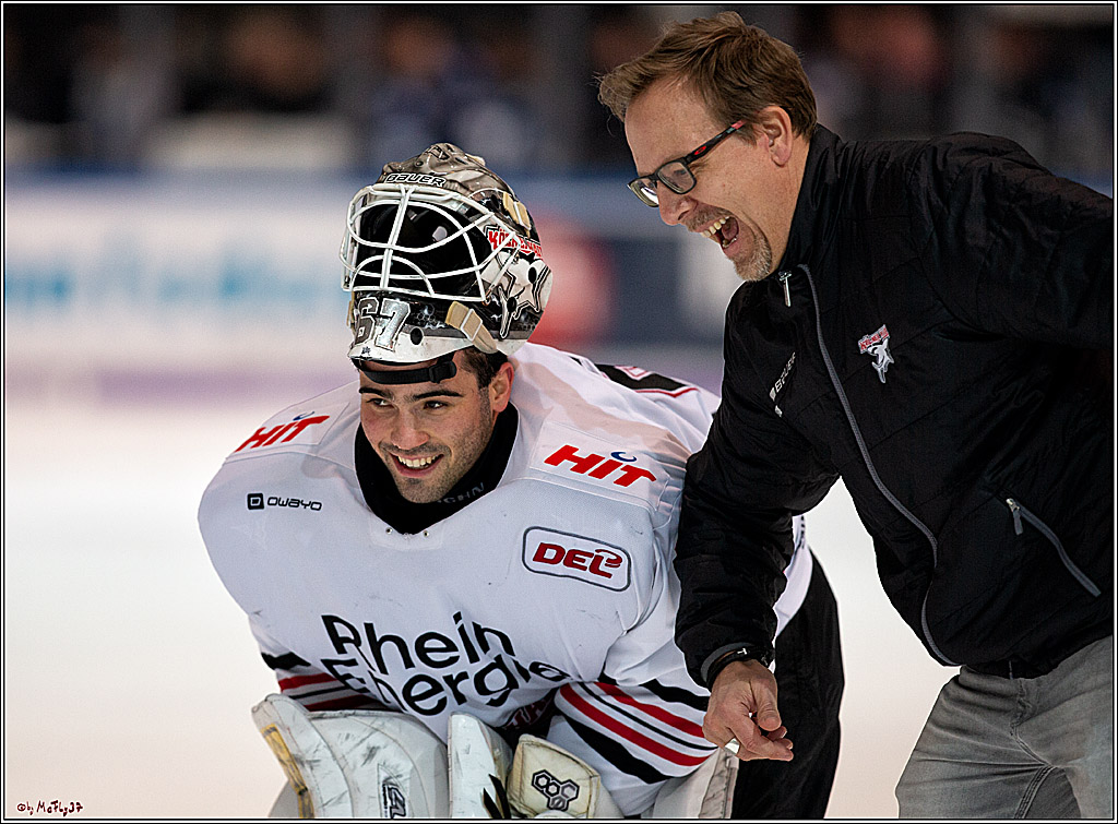DEL; Iserlohn Roosters - Koelner Haie; Iserlohn, 28.02.2020